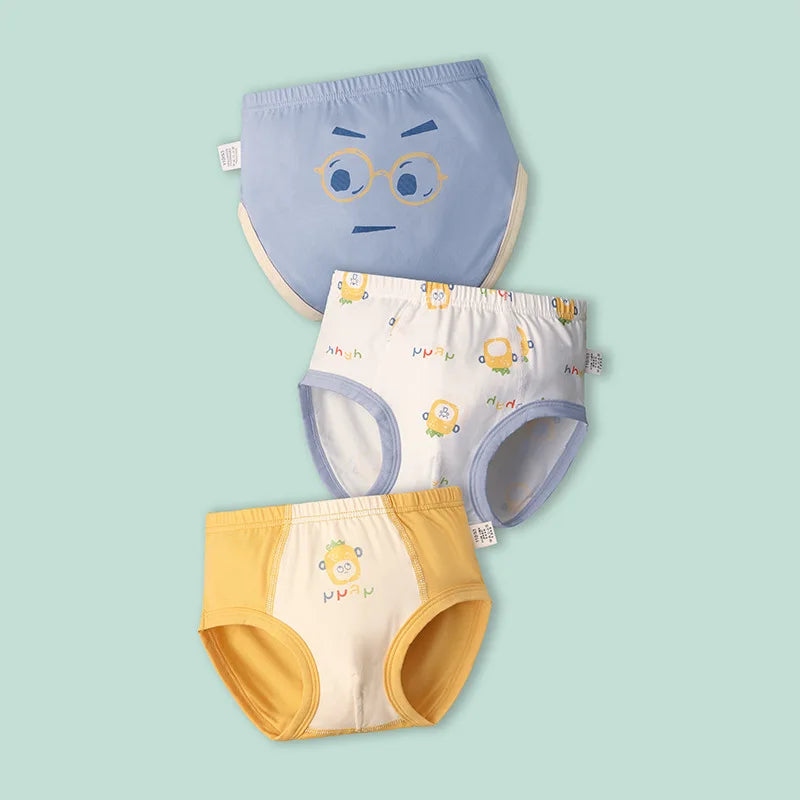 Boys' Briefs Summer Thin Cotton Cartoon Printed Dinosaur Baby Underwear Children's Underwear