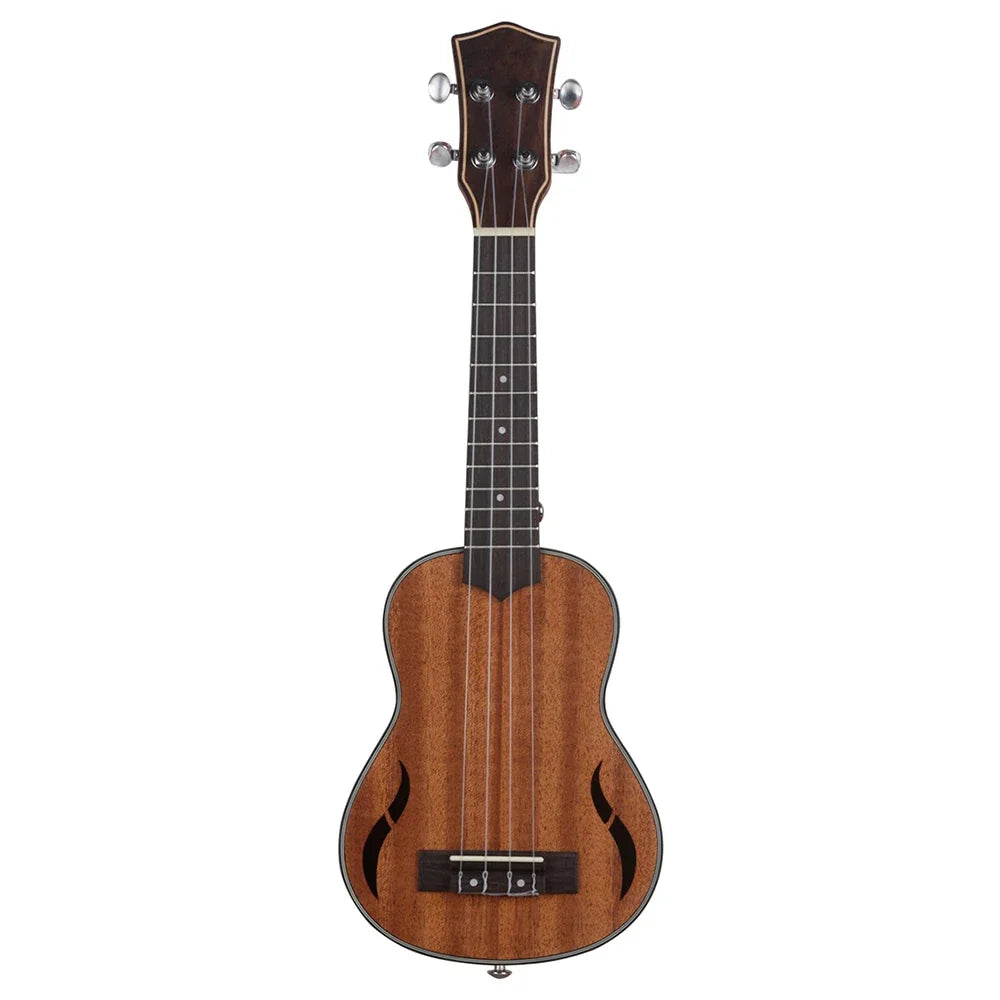 21 Inch Ukulele 4 Strings Hawaiian Guitar Mahogany Mini Guitarra Ukulele With Bag Strings Tuner Capo Ukulele Guitar Accessories