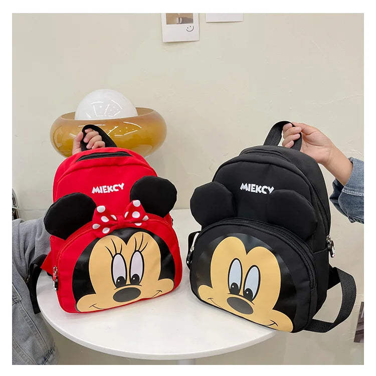 Disney Mickey and Minnie New Children's Backpack Cartoon Cute Boys and Girls Schoolbag Mini Fashion Trend Children's Backpack