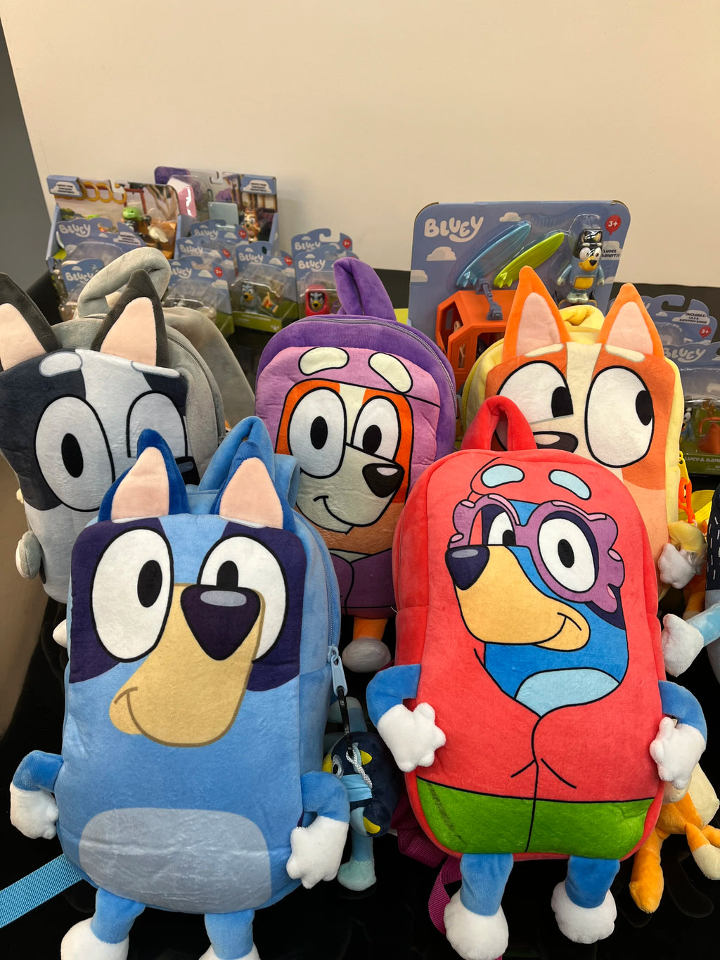 Bluey family  Schoolbag Cartoon Bingo friends Plush Backpack Picnic And Travel Snack Bag bluey pencil case Bingo coin purse gift