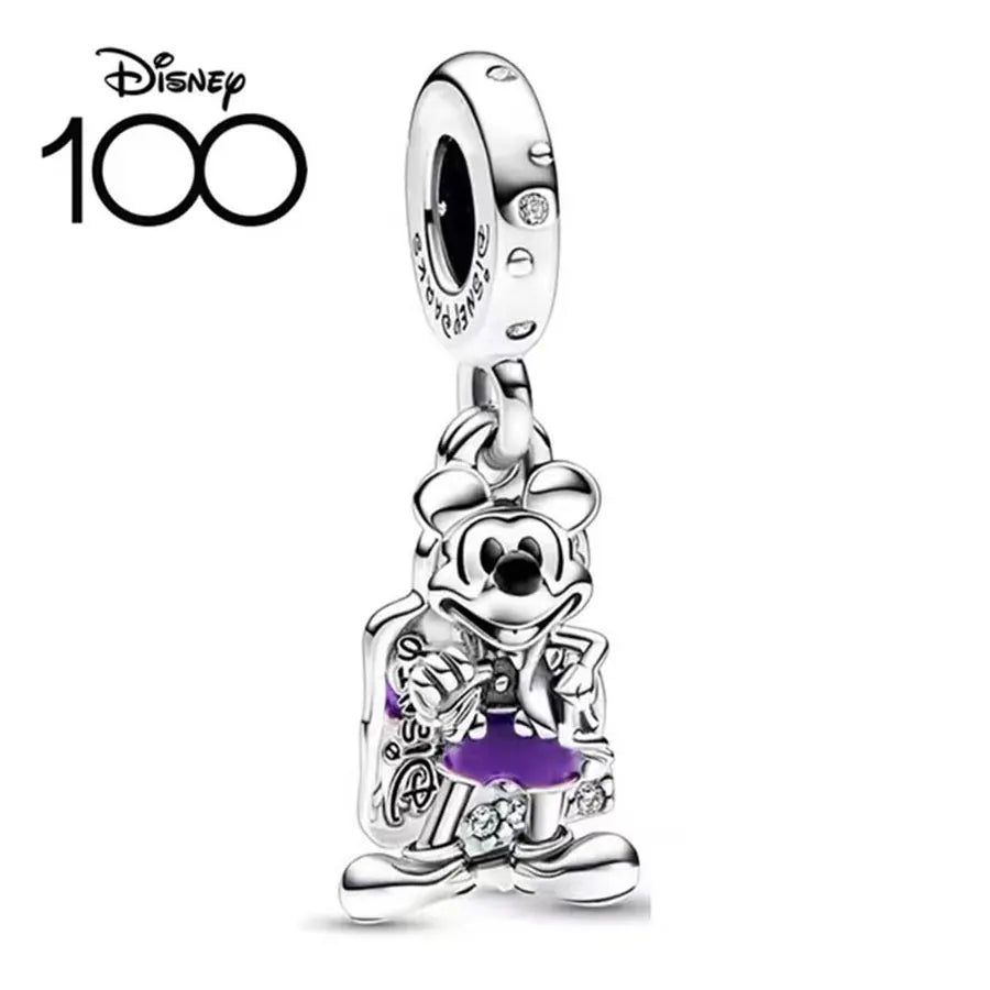 Marvel Disney Charm Beads 100% 925 Sterling Silver for DIY Bracelets Women's Jewelry Gifts Suitable for Original DLY