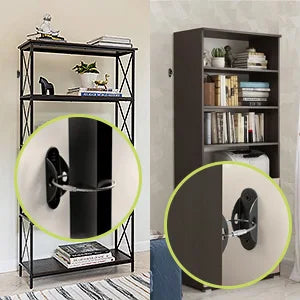 Furniture Anchors Furniture Straps for Baby Proofing Prevent Falling Anti Tip Earthquake Straps for Child Toddlers Kids Safety