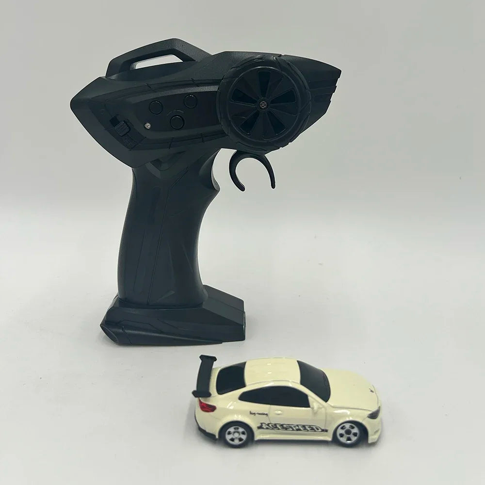 Fqd23 Fqd25 1/64 Rc Car 2.4g 4wd Mini High Speed Racing Car Simulation Car Model Toy Remote Control Drift  For Kids Gifts