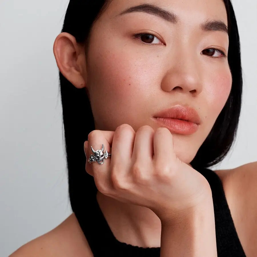 2025 New Disney Stranger Things Christmas Series Ring，Sparkling Bow Ring，Fits The Original DIY Holiday Gifts for Women