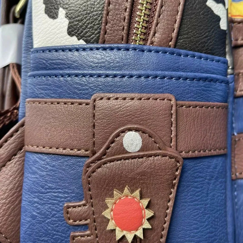 Loungefly Pixar Toy Story Movie Collab Triple Pocket Mini Backpack ﻿wallet