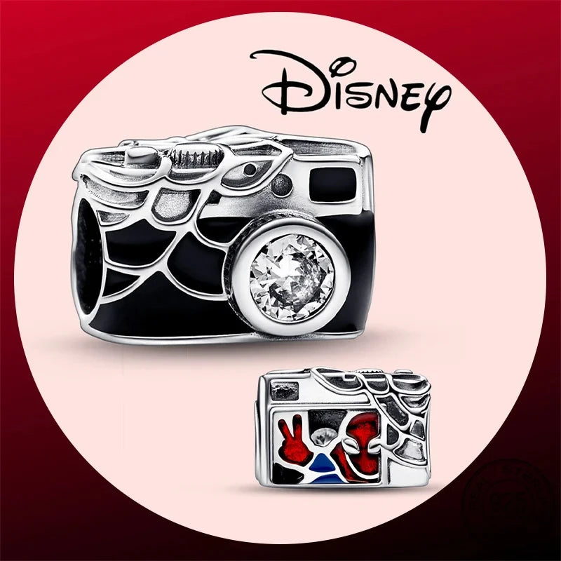 Marvel Disney Charm Beads 100% 925 Sterling Silver for DIY Bracelets Women's Jewelry Gifts Suitable for Original DLY