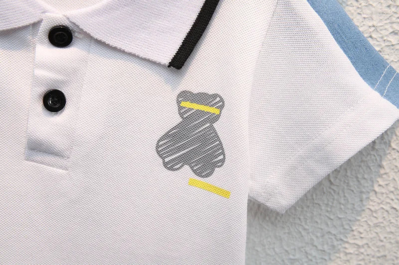 New Summer Fashion Baby Clothes Suit Children Boys Girls T-Shirt Shorts 2Pcs/Sets Toddler Casual Cotton Costume Kids Tracksuits