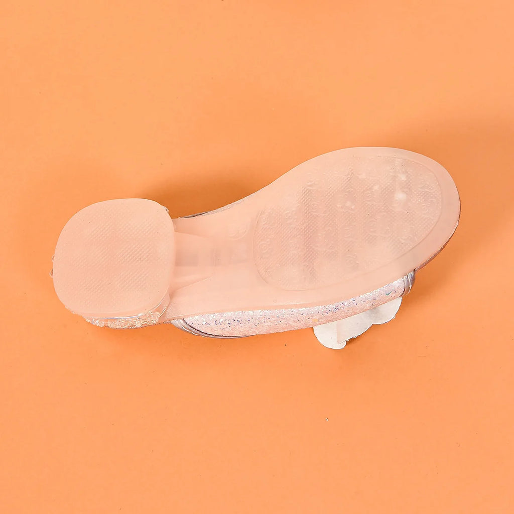 Disney Kids Princess Shoes Frozen Elsa Bowknot Low Heel Slippers Casual Baby Girls Party Wedding Leather Blue Shoes Size 27-36