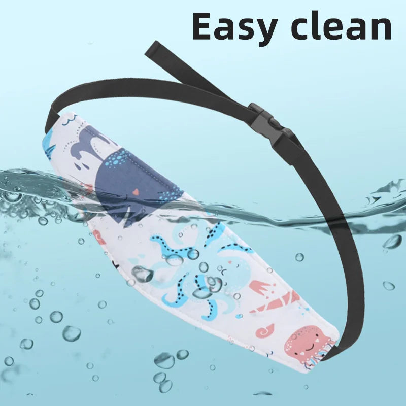 PANGDUBE Baby Car Seat Head Support Children Sleep Positioner for Stroller Cat Safety Seat Baby Head Supports Protection Belt