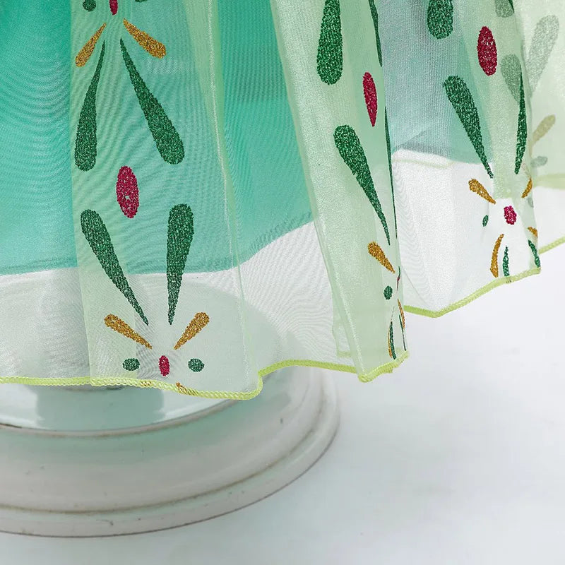 Anna Dresses Children Princess Dress Girl Cosplay Costume Kids Summer Clothes Halloween Birthday Carnival Robe Party Disguise