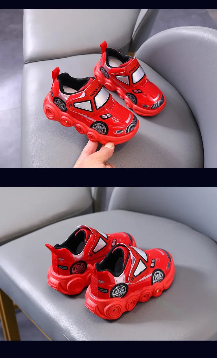 0-6Years Children Glowing Sneakers Kids Luminous SneakersBoys Girls Led  Lighted Sneakers Toddler Outdoor Shoes Casual Shoes