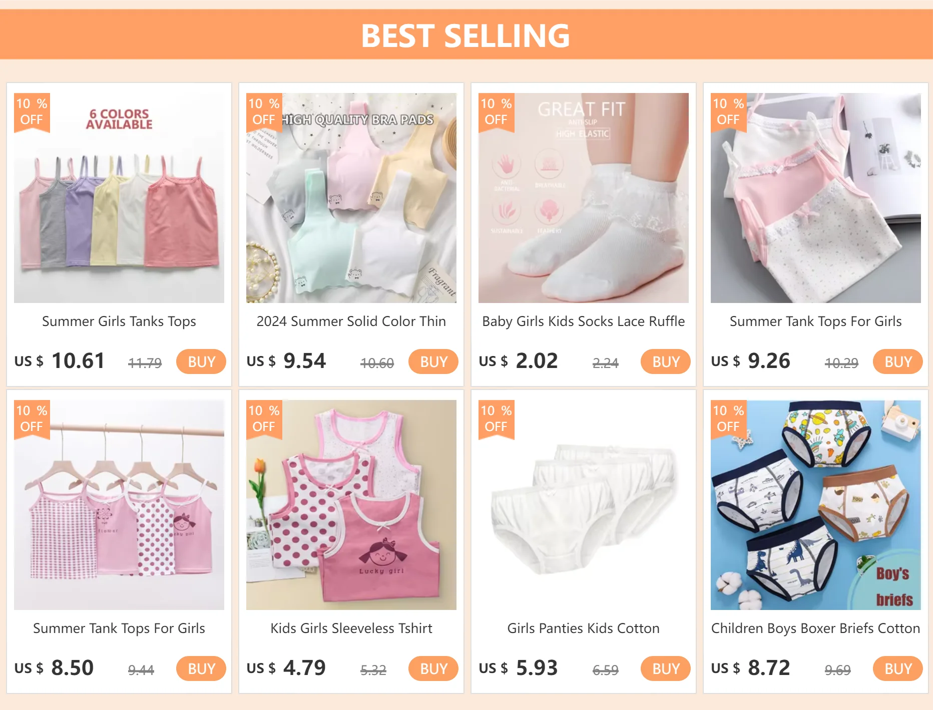 4Pcs Summer Tank Tops For Girls Cartoon Underwear Young Teens In Lingerie Cotton Sport Top Children Undershirts Sleeveless Vest