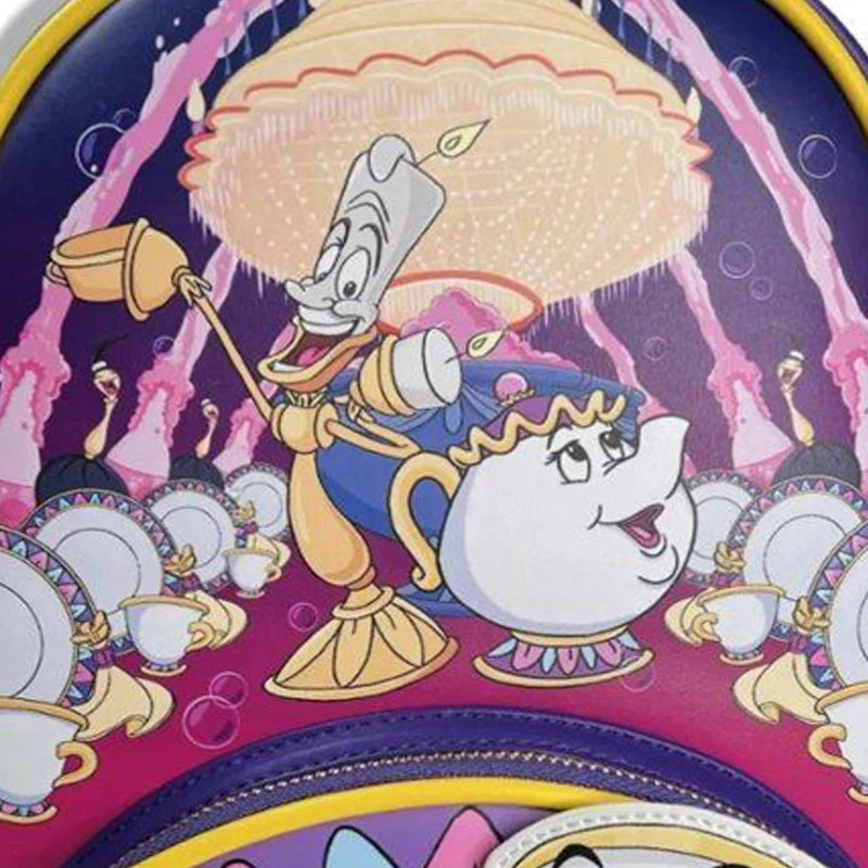 Loungefly Pixar Toy Story Movie Collab Triple Pocket Mini Backpack ﻿wallet