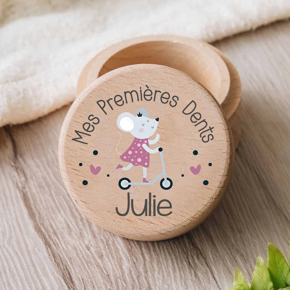 Personalised First Tooth Box Baby’s First Gift New Baby Christening Gifts Baby Shower Wooden Engraved Trinket Boxes