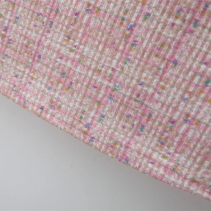 Spring And Autumn New Sweet Bow Baby Girl Princess Dress, Pink Checkered Children'S Clothes For Babies Aged 9 Months To 3 Years