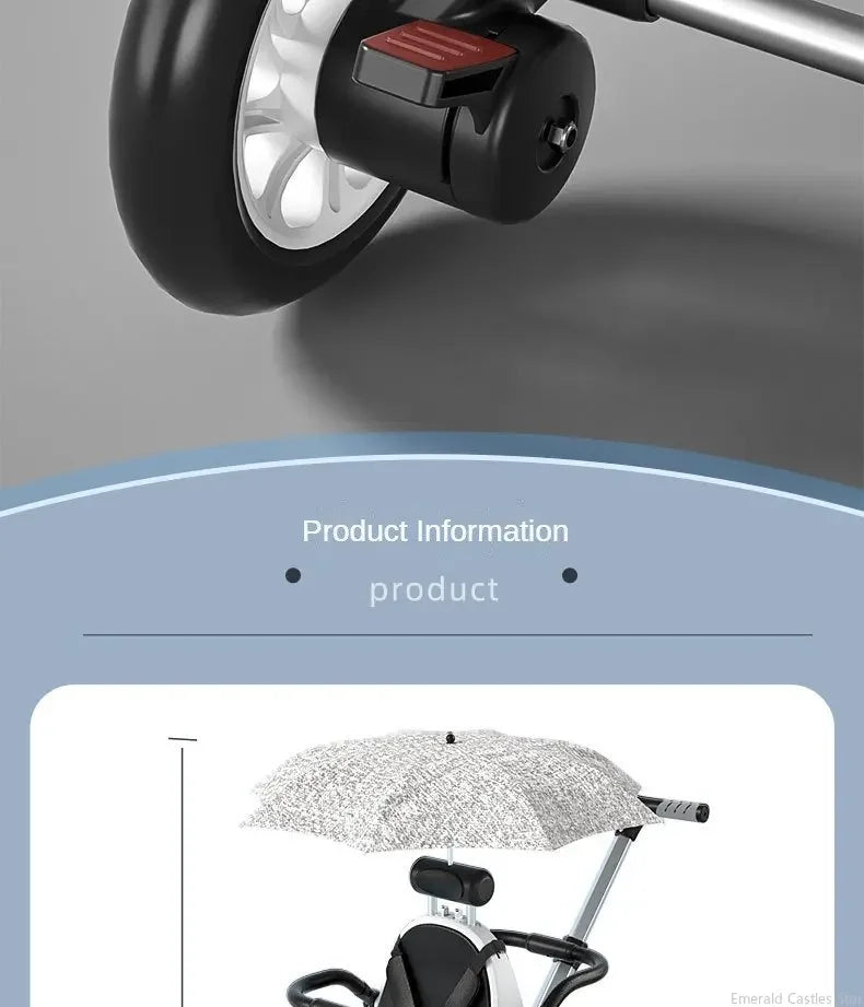 Lightweight Double Stroller with Canopy for Infants & Toddlers Travel Twin Umbrella Stroller Compact Easy Fold Aluminum Frame