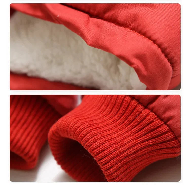 Boys thickened cotton-padded clothes winter children's warm jacket new children's fashion cotton clothes winter