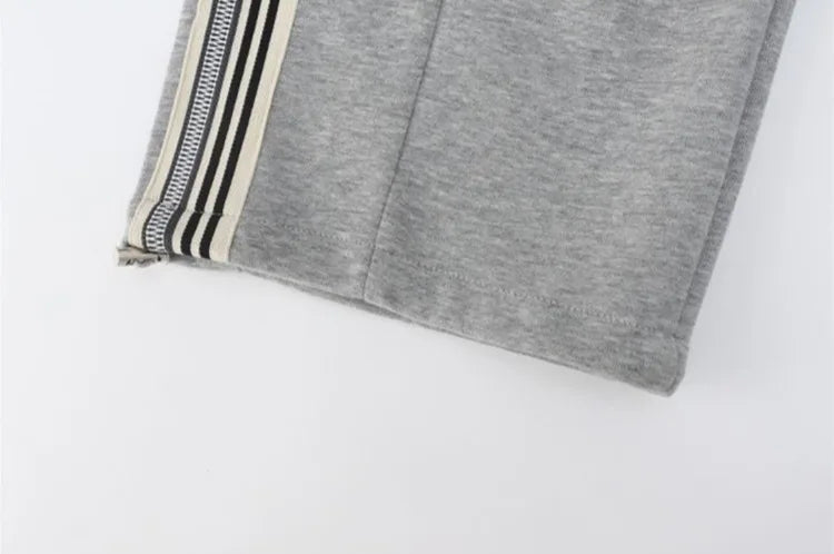 Boys Autumn 2025 Trendy Loose Sweatpants Casual Comfortable Outdoor Sports Pants for Tween Boys Size 8-12