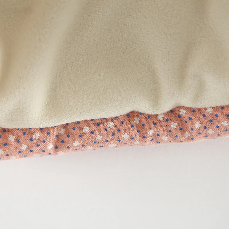 Girl's New Winter Thickened Cotton Coat Hooded Long Ears Warm Windproof Cotton Coat Jacket 9 Months-3 Year Old Cartoon Clothing