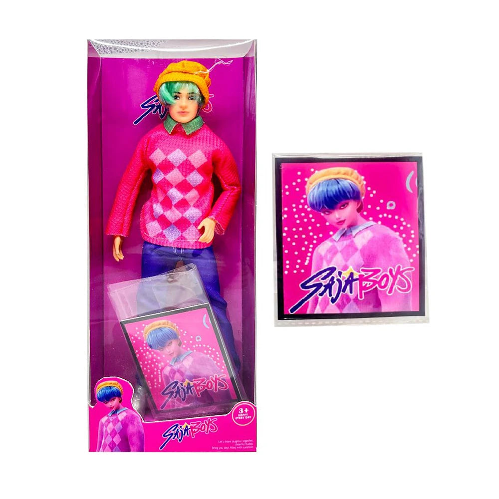 Demon Hunters 11 Joint movable SajaBoys K-POP Boy Band Doll Demon Saga Action Figure Toy Anime Character DIY Toy