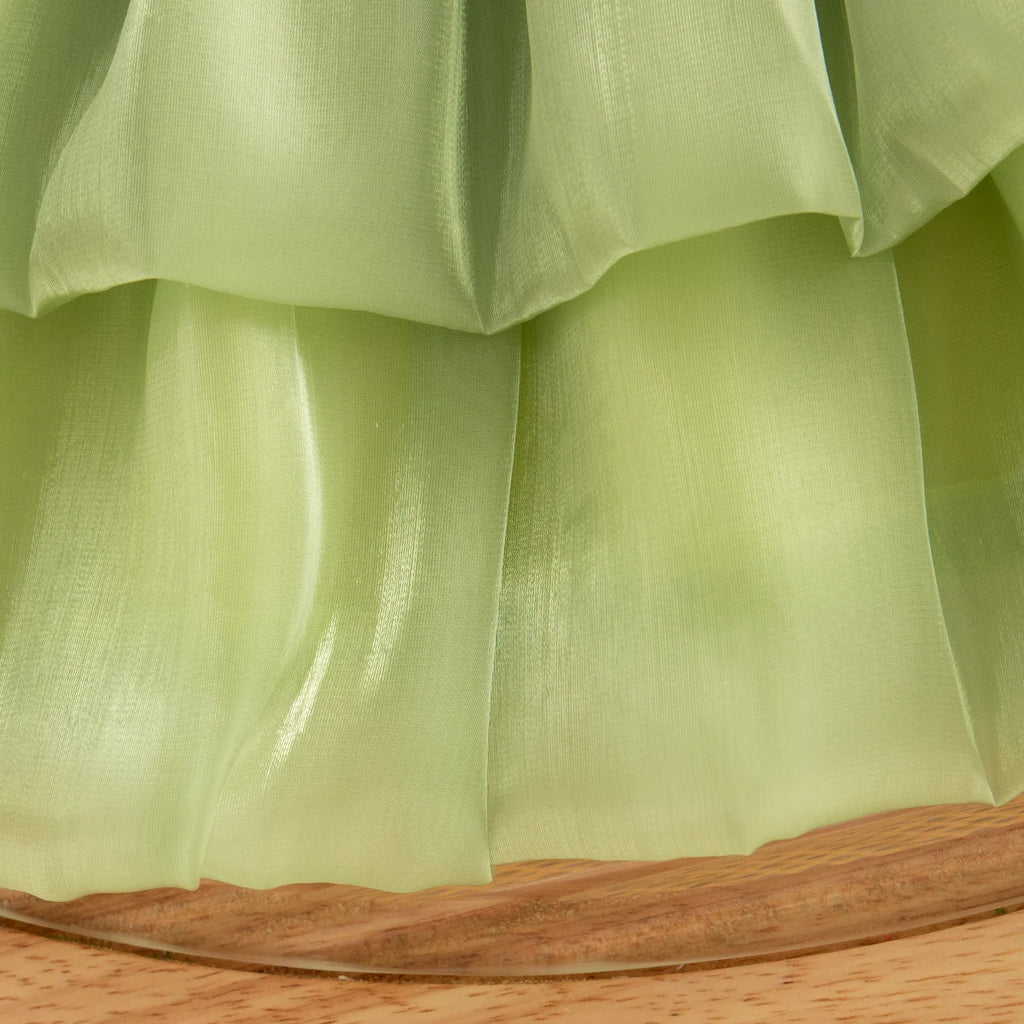 Summer New Sweet Tulip Baby Girl Dress, Cute Ruffled Sleeve Children'S Clothing For Babies Aged 9 Months To 3 Years Old