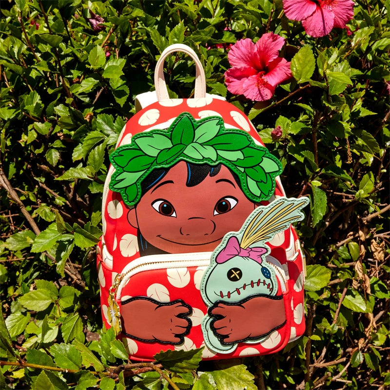 Loungefly Disney Stitch Sleeping Bed Mini Backpack Wallet