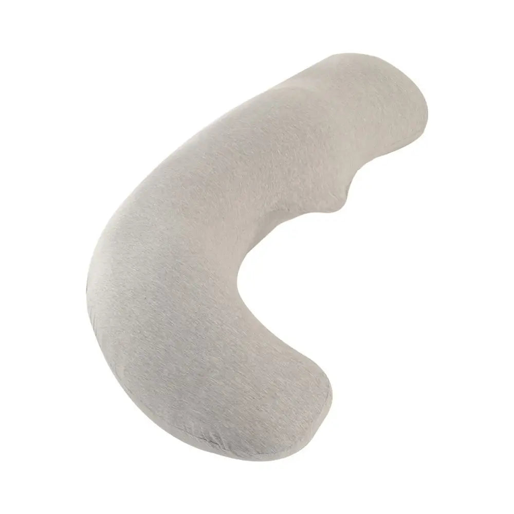 PANGDUBE 1.8KG Cotton J-shaped Pillow for Pregnant Women Sleeping Pillow Care for Pregnancy Breastfeeding Pillow for Pregnant