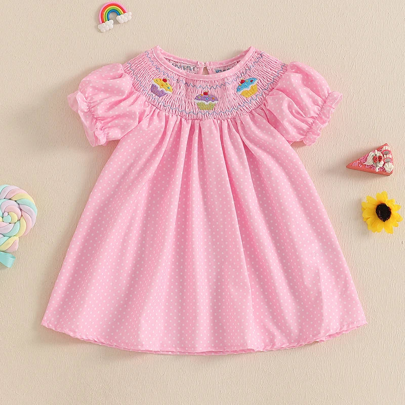 Girls Floral Print Sleeveless Dress with Bow Detail for Summer Toddler Fashionable Clothes for Cute Kids