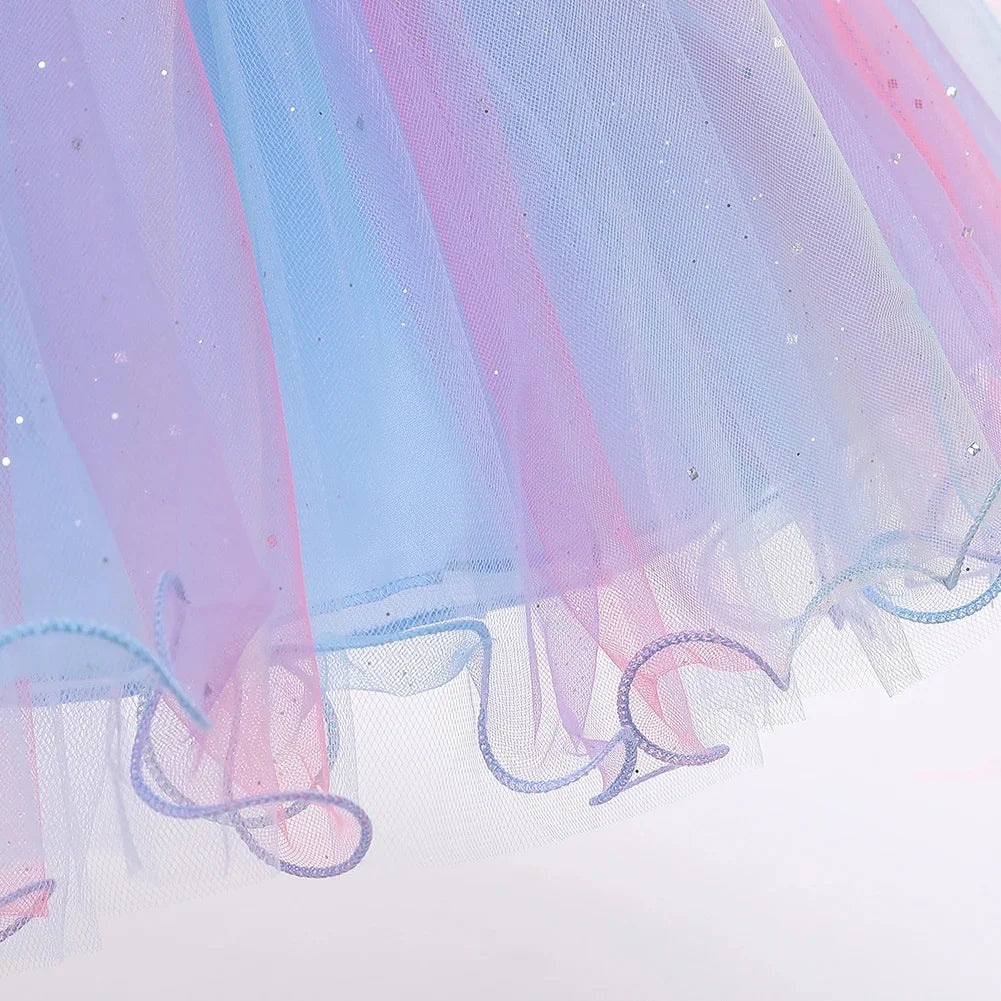 Infant Baby Tulle Backless Pageant Wedding Party Flower Girls Big Bow Dress With Headwear For Toddler Baptism Birthday Prom Gown