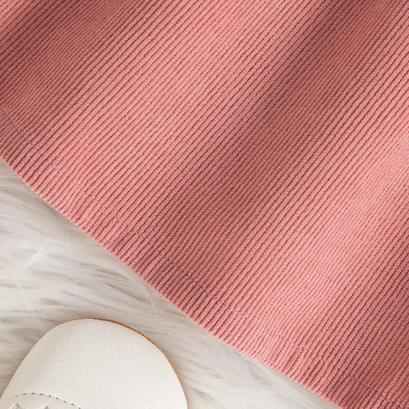 Spring And Autumn New Floral Long Sleeve Baby Girl Dress, Sweet Bow Fake Two Children'S Clothes (9 Months -3 Years Old)