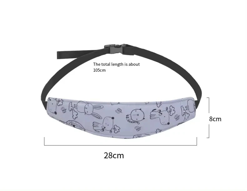 PANGDUBE Baby Car Seat Head Support Children Sleep Positioner for Stroller Cat Safety Seat Baby Head Supports Protection Belt
