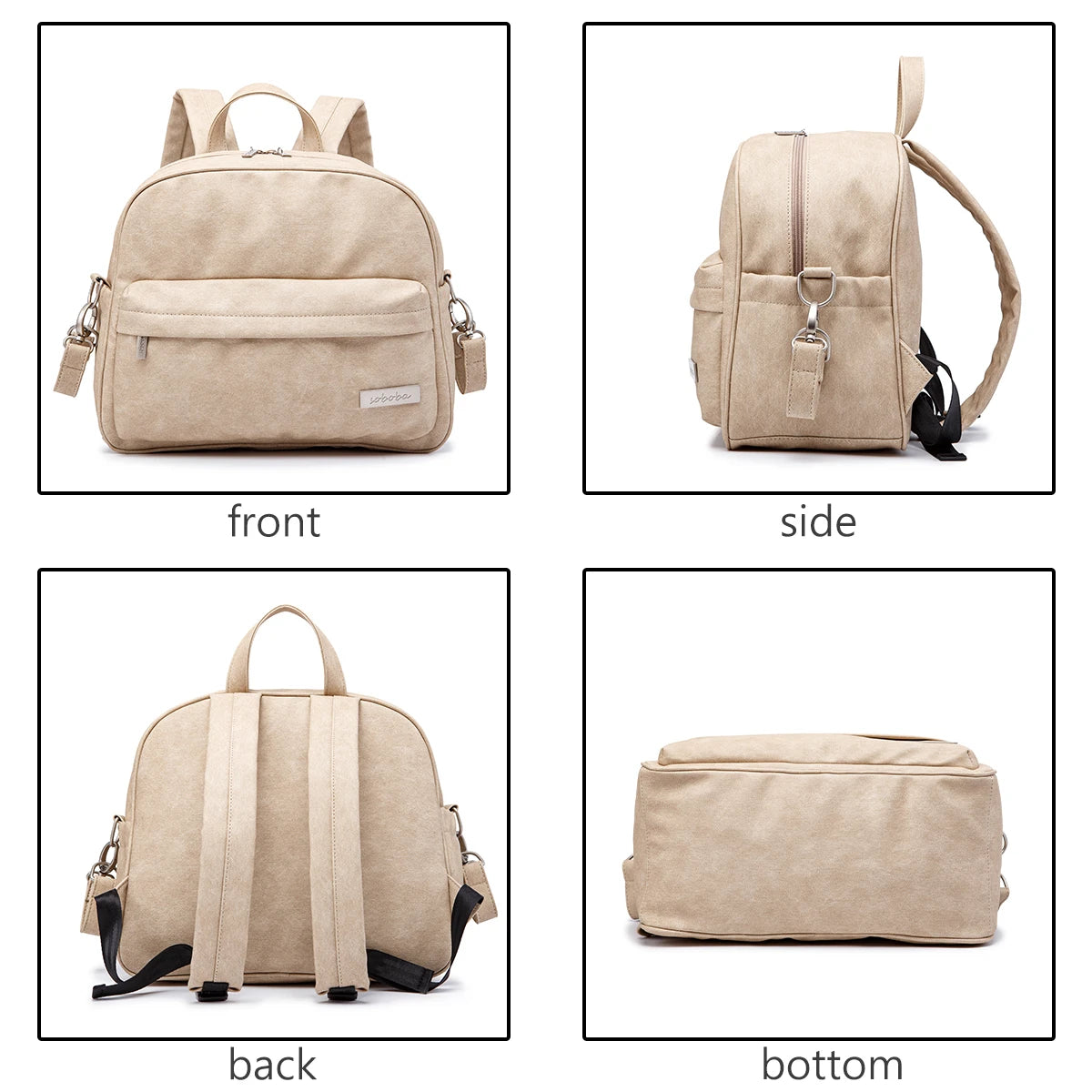 Fashion Diaper Bag for Newborn Baby Waterproof Light Weight Protable Mommy Diaper Backpack for Quick Outing Nappy Changing Bag