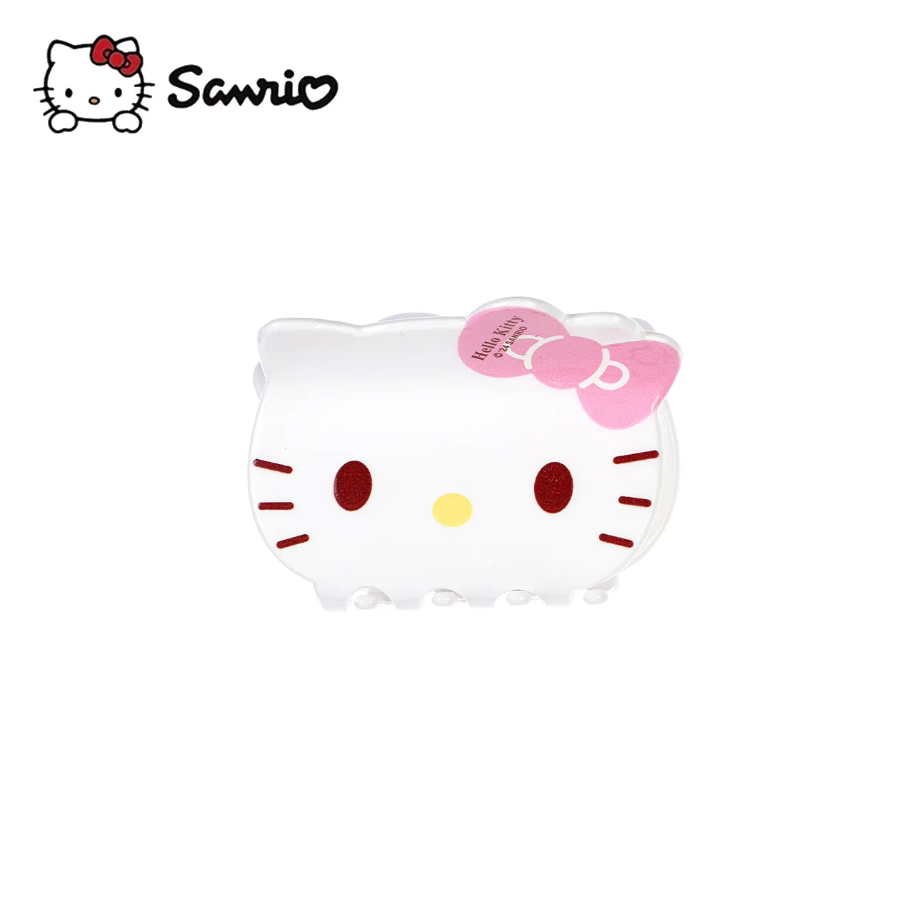 1pc/6pcs Sanrio Cute Cartoon Hair Clip Pink Accessory Claw Adorable Hair Clip Perfect Gift for Family Members New Collection
