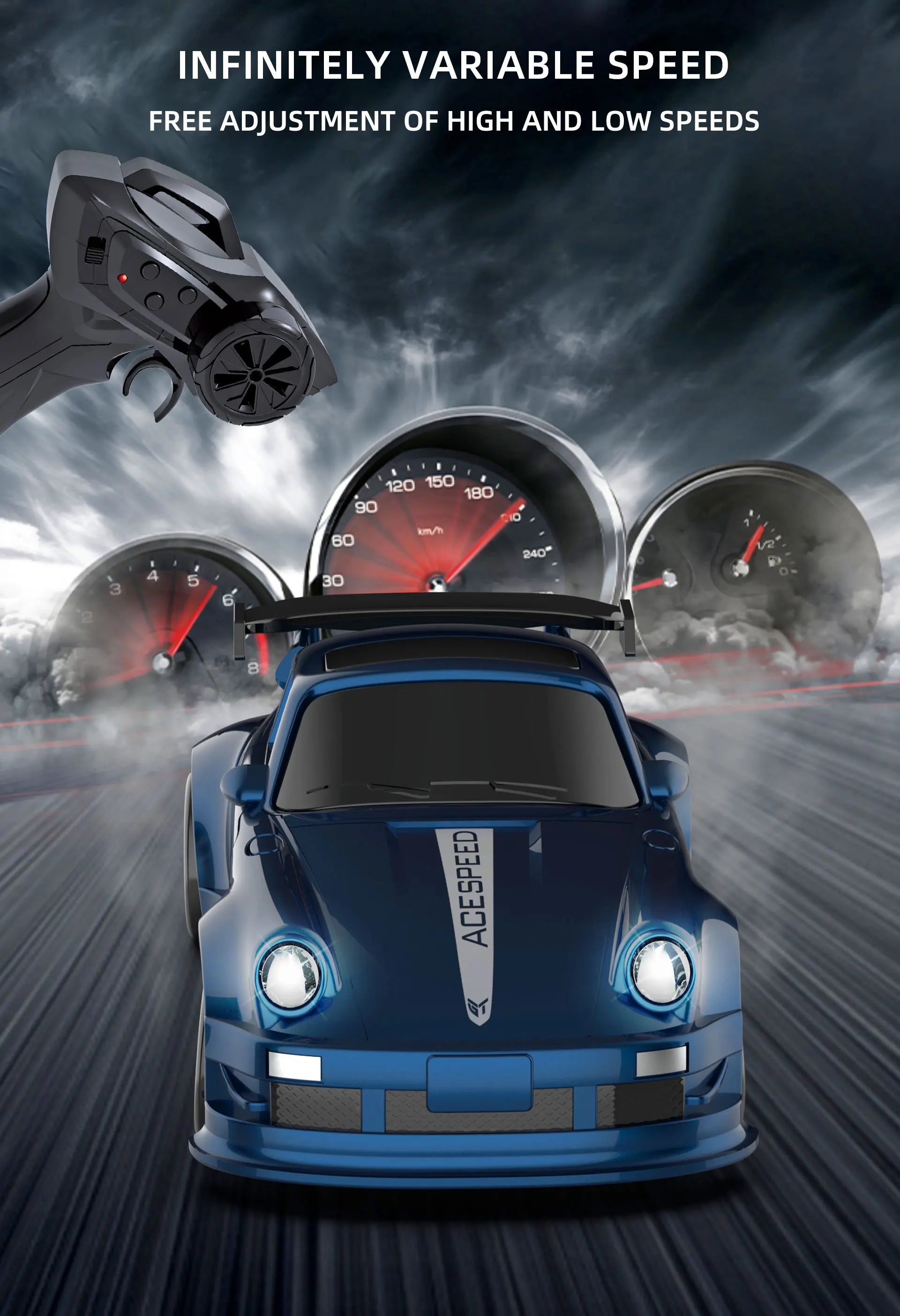 Fqd23 Fqd25 1/64 Rc Car 2.4g 4wd Mini High Speed Racing Car Simulation Car Model Toy Remote Control Drift  For Kids Gifts