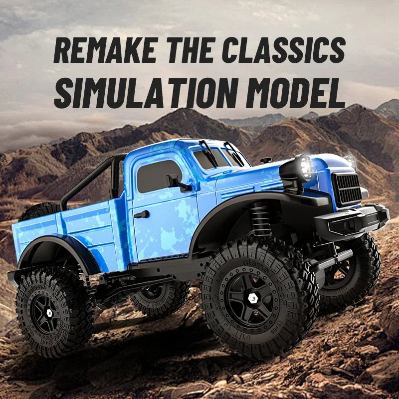 JHD For C8813 1:18 Full Scale RC Simulation Jeep Model 2.4G 4WD RC Car Motor Climbing Off-Road Model JJRC C8813 Car Toys