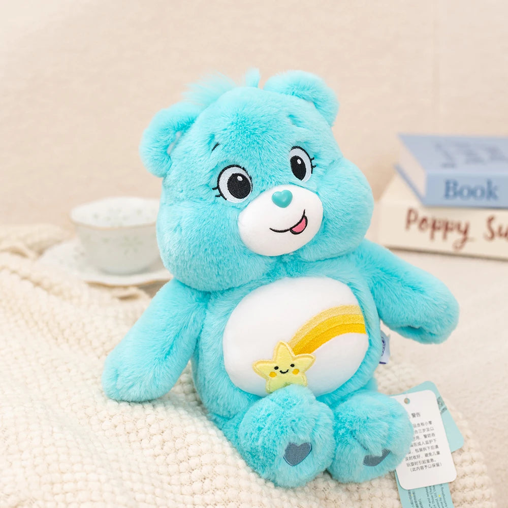 33cm Care Bears Cute Rainbow Bear Plush Toys Lovely Cartoon Bear Soft Stuffed Dolls Homdecor Sleeping Plush Pillows