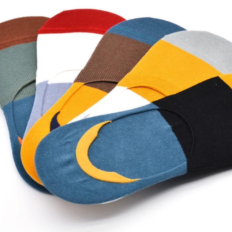 10 pairs of summer thin solid color comfortable breathable invisible socks mesh boat socks men boys parent-child cotton socks