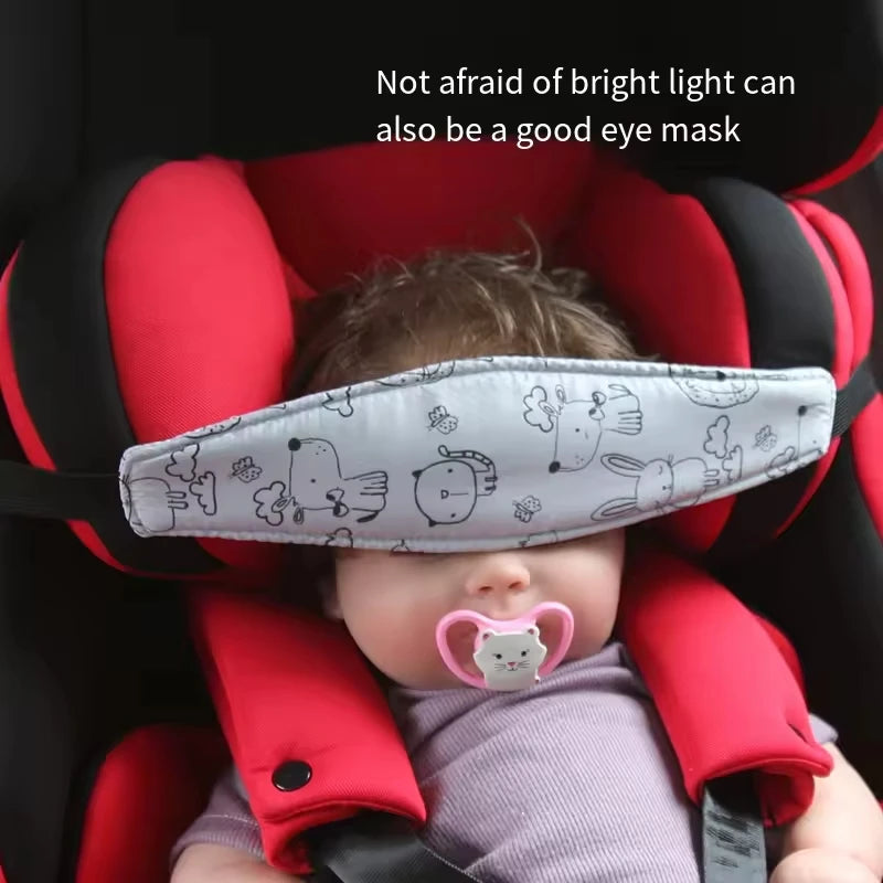 PANGDUBE Baby Car Seat Head Support Children Sleep Positioner for Stroller Cat Safety Seat Baby Head Supports Protection Belt