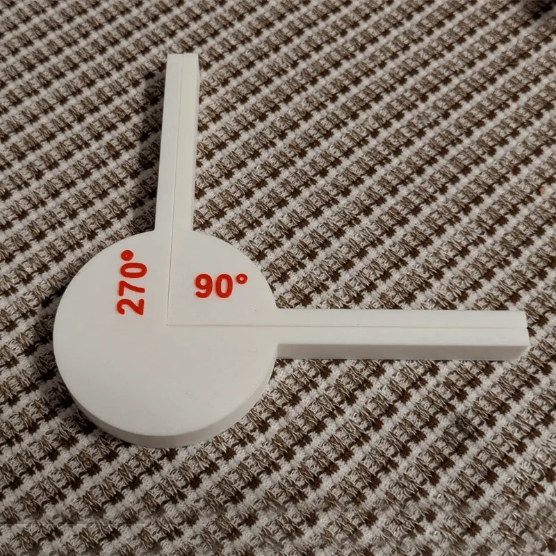 360 Degree Protractor Math Circle Protractors Mathematical Geometry Tool Angle Measurement Educational Toy for Student 3D Print