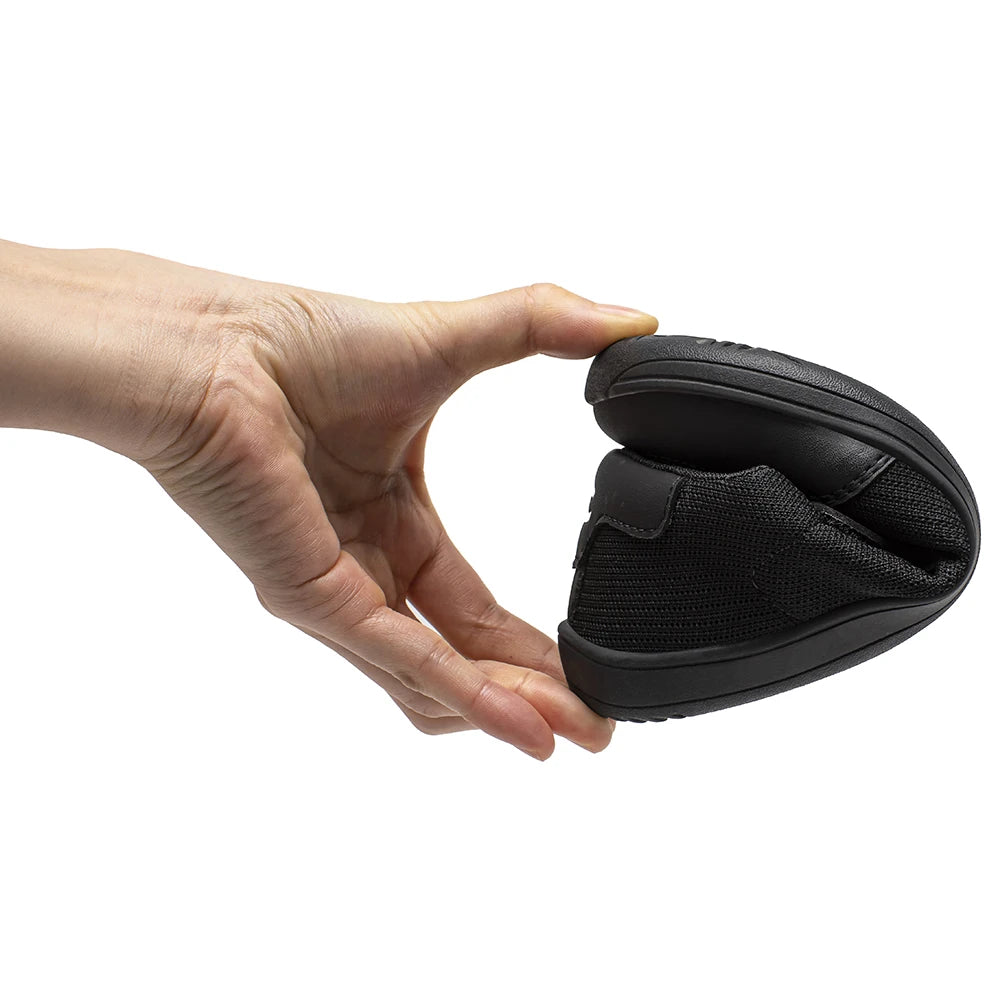 HOBIBEAR Kids Wide Toe Barefoot Shoes Boys Girls  Minimalist Sneakers Lightweight Hook Loop Mesh Artificial Leather Shoes