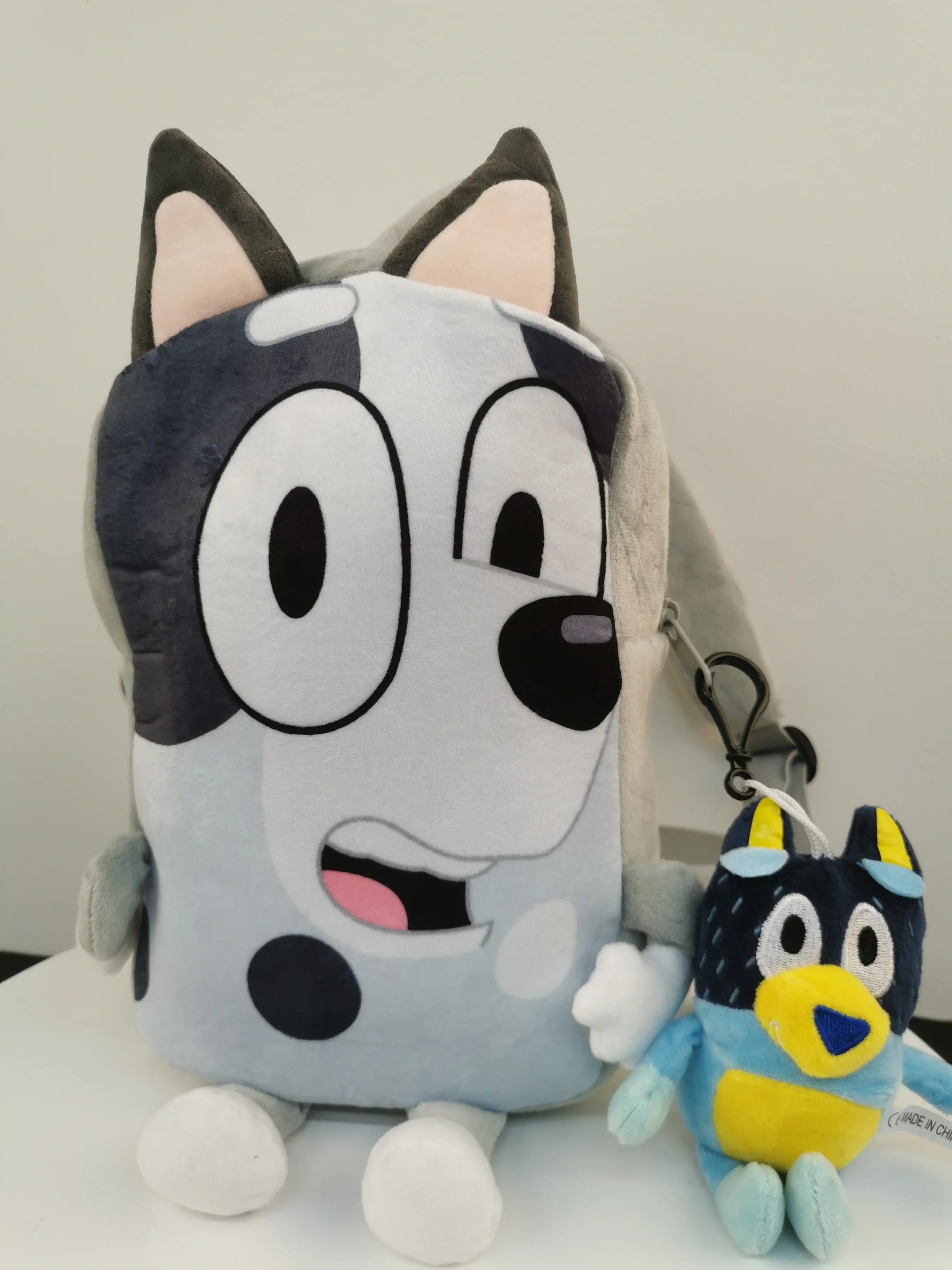Bluey family  Schoolbag Cartoon Bingo friends Plush Backpack Picnic And Travel Snack Bag bluey pencil case Bingo coin purse gift