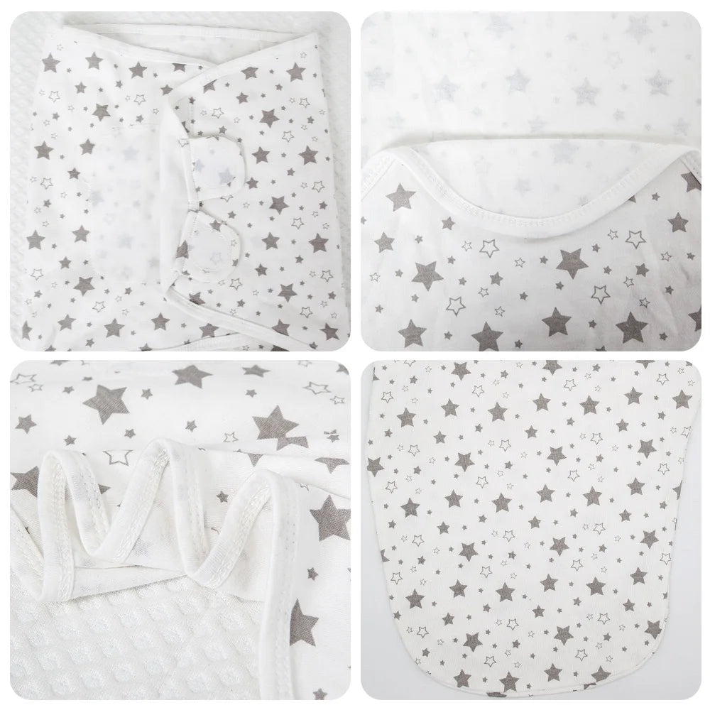 100% Cotton Baby Sleeping Bag For Newborn Extract Envelope Swaddle Cocoon Baby Blanket Swaddling Wrap Sleepsack For Baby Girl