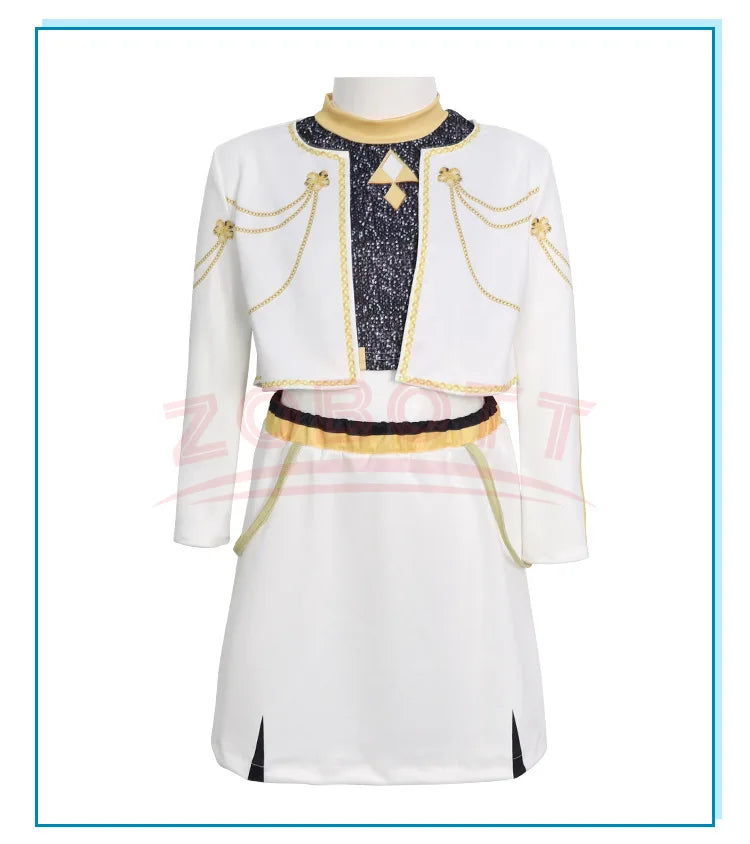 2025 NEW Kpop Demon Hunter Anime Movie Kids Cosplay Rumi Zoey Mira 3D Print Costume Suit Clothes KPop Rumi Zoey Cosplay Outfit