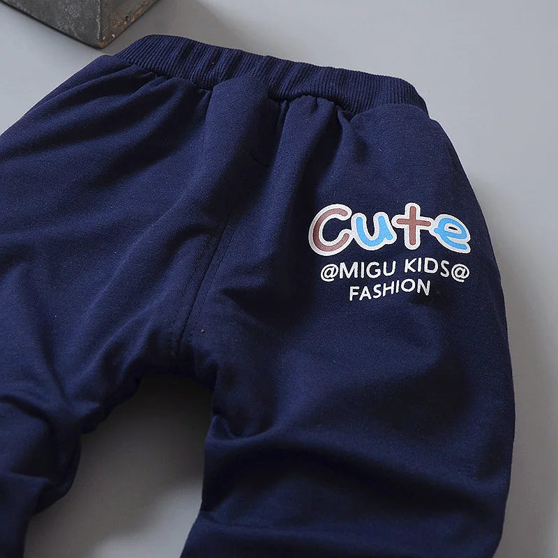 New Spring Autumn Baby Girl Clothes Children Casual T-Shirt Pants 2Pcs/Sets Toddler Costume Kids Boys Outfits Infant Tracksuits