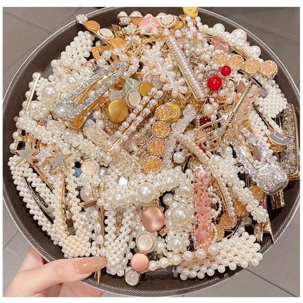 10Pcs/set Women's Fashion Hair Accessories High-quality Resin Hair Clips Suitable For Daily Holiday Wear Girl Jewelry Hair Clip