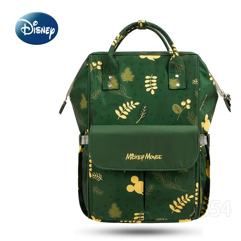 Disney Mickey's New Diaper Bag Backpack Cartoon Cute Baby Bag Multifunctional Baby Diaper Bag Luxury Brand Original Backpack