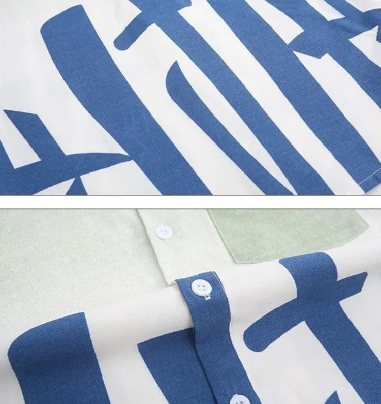 2025 Trendy Tween Boys Gradient Shirt Spring Autumn Summer Kids Clothing Hot Sale Unique Fashion Design