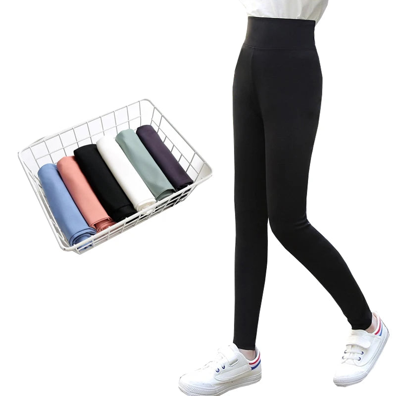 1pcs Spring Summer Thin Kid Leggings Children Tights Casual Sweat Pants Girls Shark Pants Autumn Toddler Skinny Cropped Trouser