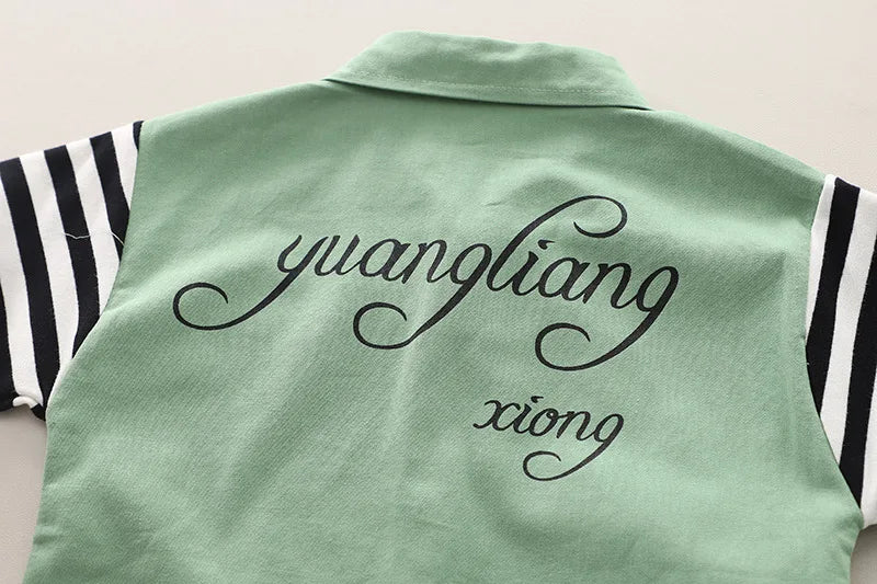 New Autumn Baby Clothes Set Children Boys Long Sleeved Jacket Pants 2Pcs/Sets Kids Clothing Infant Costume Toddler Tracksuits