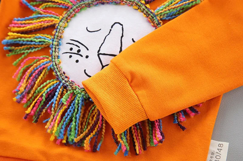 New Spring Autumn Baby Girl Clothes Boys Clothing Children T-Shirt Pants 2Pcs/Sets Toddler Casual Sports Costume Kids Tracksuits